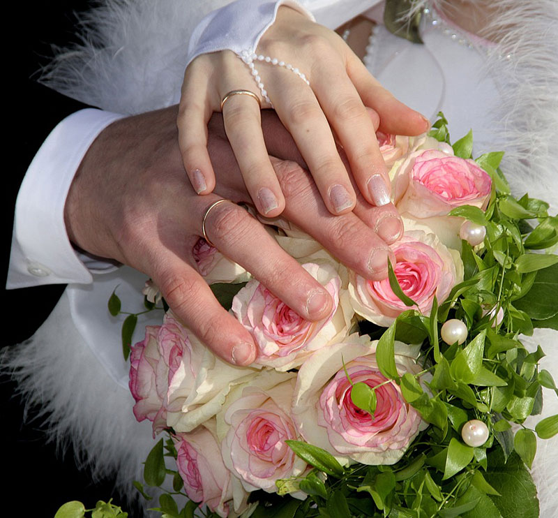 bride and groom